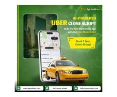 Develop Your Taxi Business with an AI-Powered Uber Clone Script from SpotnRides