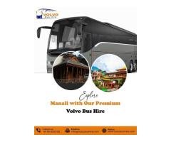 Luxury Volvo Bus Hire Jaipur for Group Travel