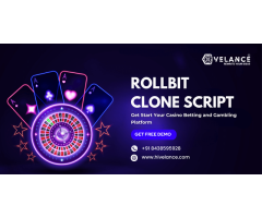 Create Your own Blockchain Powered Gambling Gaming Platform with Rollbit Clone Script