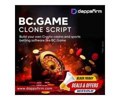 Elevate Your Betting Business with BC.Game Casino Clone Script - Exclusive Black Friday Discount!