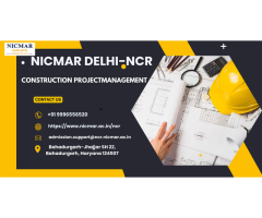 Comprehensive Construction Project Management Program at NICMAR Delhi-NCR