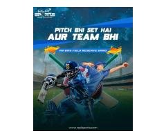 Best Cricket Facilities in UP with Floodlight Ground REPL Sports
