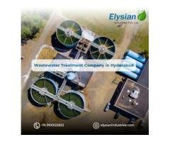 Wastewater Treatment Company in Hyderabad   Elysian industries