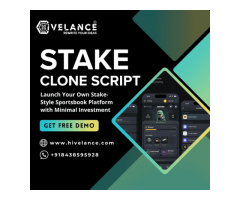Stake Clone Script - Launch a Sportsbook platform at Low Cost