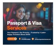 Online Passport Agents in Chennai, Hyderabad