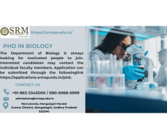 PhD in Biology Career Scope and Opportunities