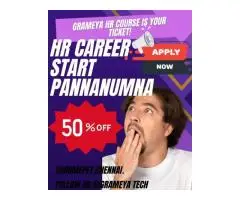 Scholarship freshers for 50% hr copurse-chennai