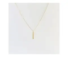 Your New Favorite Gold Bar Pendant Necklace is Here - 4