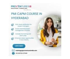 PMI CAPM Course in Hyderabad   Proventures Management