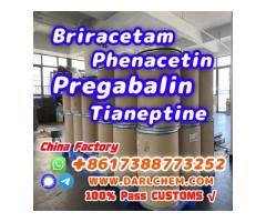 Pregabalin Brivaracetam Tianeptine raw crystal powder crystal  -8 Good Price - 2