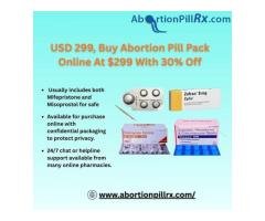 USD 299, Buy Abortion Pill Pack Online At 299 With 30% Off
