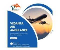 Book Vedanta Air Ambulance in Kolkata with Professional Medical Personnel