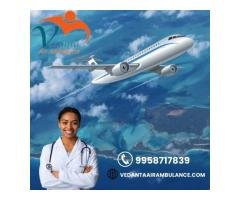 Acquire Vedanta Air Ambulance Service in Indore with All Kinds of Hi-tech Tools