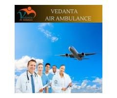Select Vedanta Air Ambulance from Coimbatore for Comfiest Patient Relocation