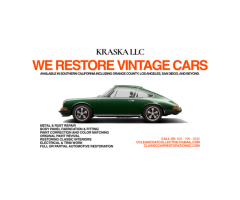 Classic Car Restoration in Southern California