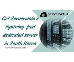 Get Serverwala s lightning-fast dedicated server in South Korea