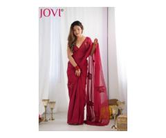 Latest Designer Ready to Wear Sarees for Women JOVI India