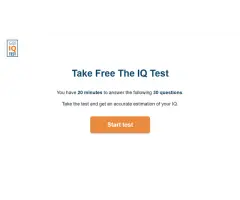 IQ Test Free