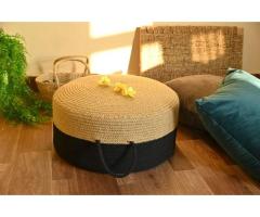 Aticue Decor Natural Handmade Jute and Cotton Home Decor products - 7