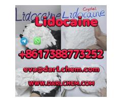 Lidocaine base hcl crystals powder  -6 Factory Supply Pure 99% Clorhidrato De Lidocaina