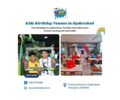 Indoor Kids Birthday Celebration Places Hyderabad The Kid Land