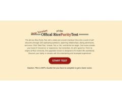 Rice Purity Test