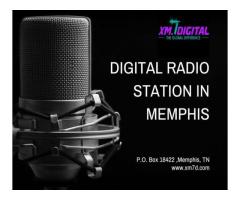 Digital Radio Station in Memphis Live Music & Shows xm7d