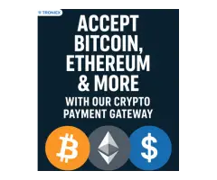 Accept Bitcoin, Ethereum &amp More with Our Crypto Payment Gateway