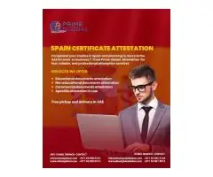 Spain Document Attestation Experts in UAE