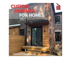Custom Awnings for Homes to Add Shade and Style