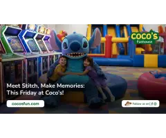 Meet Stitch, Make Memories This Friday at Coco s