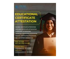 UAE Educational Document Attestation for Students & Professionals