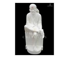 Order Big Size Sai Baba Marble Murti at Raj Creations