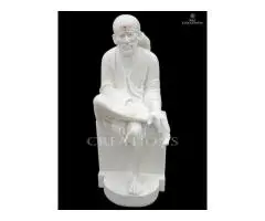 Order Big Size Sai Baba Marble Murti at Raj Creations
