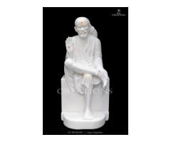 Order Big Size Sai Baba Marble Murti at Raj Creations - 3