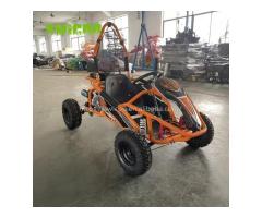 SWICOO Go Kart 500W 48V Electric Single Sear Go Karts Off Road Buggy with Reverse - 2