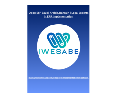 Odoo ERP Saudi Arabia, Bahrain Local Experts in ERP Implementation