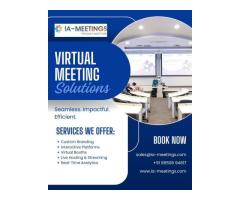 Virtual Meeting Solutions by IA Meetings