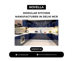 Leading Modular Kitchen Manufacturer in Delhi NCR Novella Kitchens