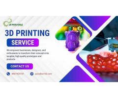 Best 3D Printing Service in India High Precision Prints
