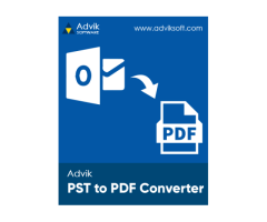 Advik PST to PDF Converter Export Outlook Emails to PDF Format Instantly
