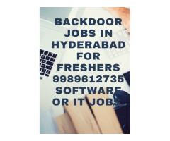 Fresher Software Jobs in hyderabad