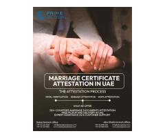 Marriage documents attestation services in the UAE