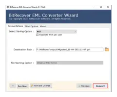 BitRecover EML Converter Simplifies Professional Conversion - 9