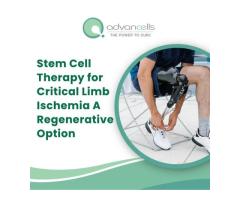 Stem Cell Therapy for Critical Limb Ischemia A Regenerative Option