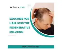 Exosome for Hair Loss The Regenerative Solution