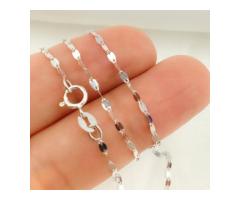 Premium White Gold Chains for Pendants Crafted for Perfection