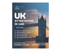 UAE UK Certificate Attestation MOFA & Embassy Approved
