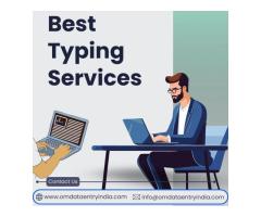 Affordable Typing Services in India