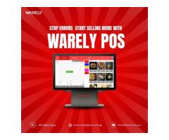 Stop Errors, Start Selling More Warely POS Makes It Easy.